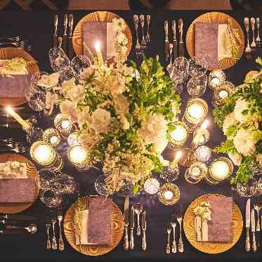 専門式場ならではの経験豊富なスタッフによるサービスも充実。