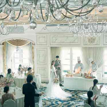 ホテルモントレ大阪 光あふれる会場でおもてなしの演出