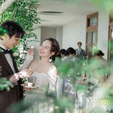 ザ ストリングス 博多 デザートビュッフェの演出も可能