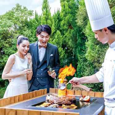 アイネスヴィラノッツェ　宝ヶ池●クラウディアホールディングス 多彩な演出で笑顔あふれるパーティ