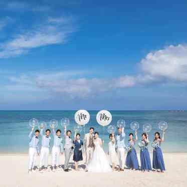 オンザビーチのチャペルだからこそ、フラットなアクセスでゲストへの負担も心配なし