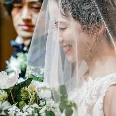 マリエール山手（セント・リージェンツ大聖堂） ゲストの皆様の顔を見ると思わず笑顔に。