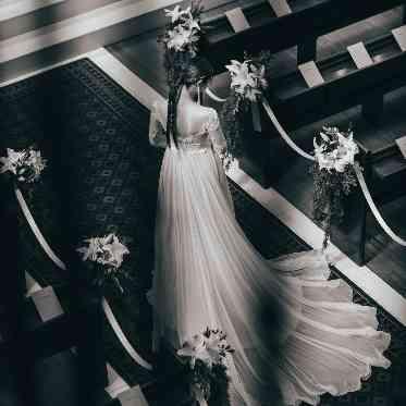 THE ABBEY CHURCH(アビー・チャーチ) クラシカルなモノトーンでの撮影も人気