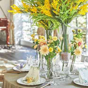 THE ABBEY CHURCH(アビー・チャーチ) 専属のフラワーアーティストが季節や好みに合わせたコーディネートをご提案