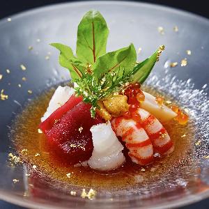 THE ABBEY CHURCH(アビー・チャーチ) 甘酢のジュレと海の幸 和のあしらいと共に