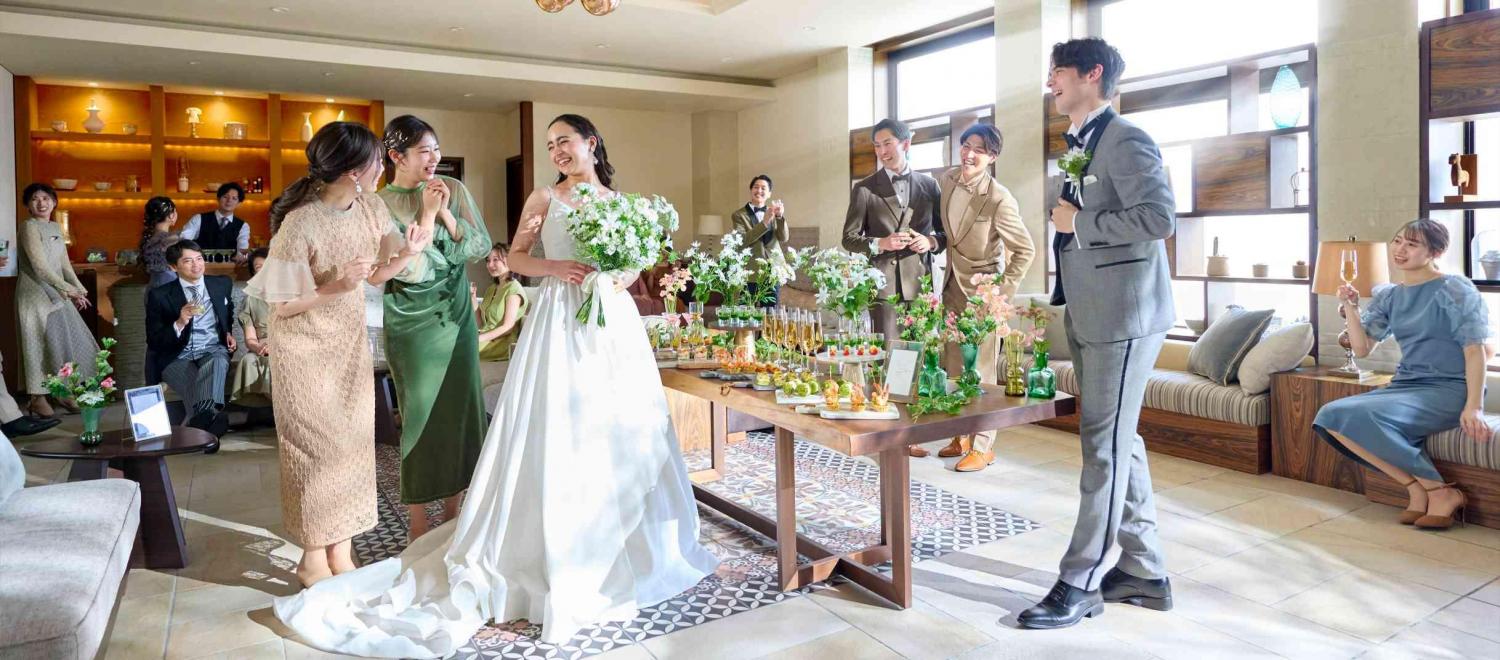 アンティアコート岡崎 ロビー・控室