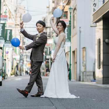 Apartment2c Wedding（アパートメントトゥーシーウェディング） 特別日でも飾らない自然な一枚