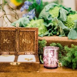 マリエール ガーデン バーベナ (Marriyell Garden Verbena) お二人のこだわりのグッズ