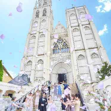 アンジェリカ ノートルダム/FIVESTAR WEDDING ゲストからの祝福に包まれて