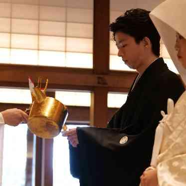 八勝館 【神前式】三々九度