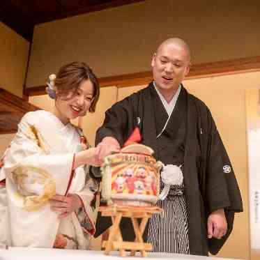 八勝館 【御幸の間】ミニ鏡開き