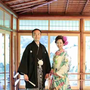 八勝館 和装が美しく映える御幸の間で