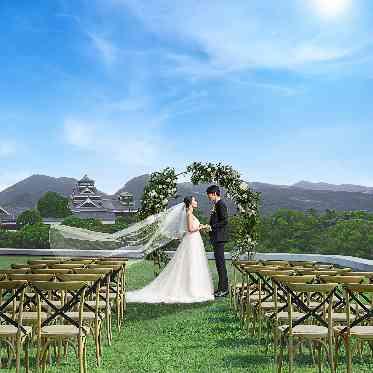 熊本ホテルキャッスル 【青空×光×緑】独立型で貸切のプライベートガーデン