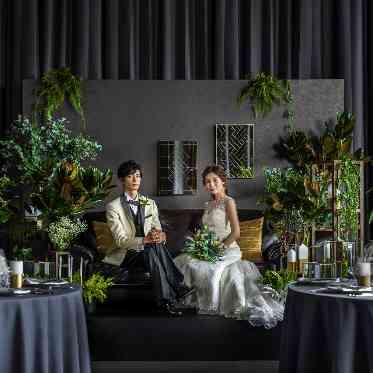 ザ・メイビア宮崎 黒と茶色を基調としたザ・ウエスト会場