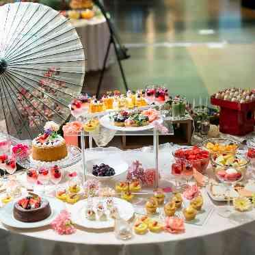 ハミングプラザＶＩＰ新潟 お花見をイメージしたスイーツビュッフェ