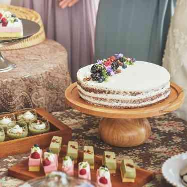 デザートも楽しめる