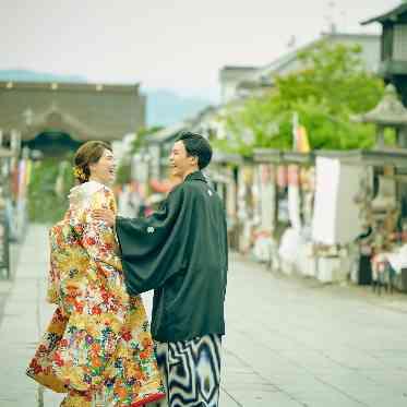 THE FUJIYA GOHONJIN(藤屋御本陳) お式後は表参道を歩いて藤屋へ