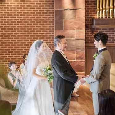 FORTUNE IN THE TERRACE （フォーチュン イン ザ テラス） ゲストとの距離が近い
一体感あるセレモニー