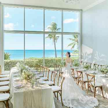 コオリナ・チャペル・プレイス・オブ・ジョイ / ワタベウェディング 抜群のロケーションで貸し切りのパーティ会場