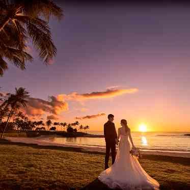 コオリナのサンセットも美しい