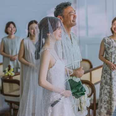 お父様との入場