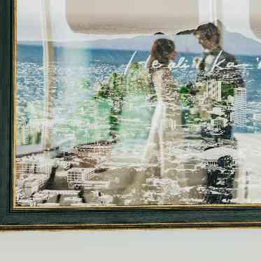 カハワイ・チャペル 絵の中に入ってしまったようなお写真も