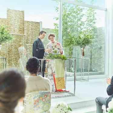 ラグナヴェール 金沢 和の心を大切に、自然と調和する誓いのセレモニー