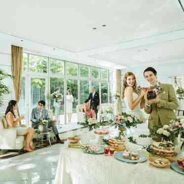 ラグナヴェール 金沢 全天候OKの会場で叶える、華やかデザートビュッフェ