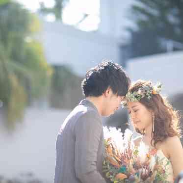 ONE&ONLY ル・グラン・ミラージュ ●THE ORIENTAL TERRACEグループ パーティー後にはガーデンで写真撮影。自然光たっぷりの中、きれなお写真が撮影できま