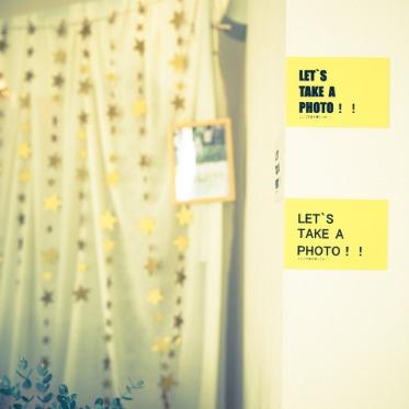 ゲストへのフォトスポット