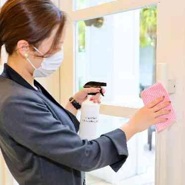 ONE&ONLY ル・グラン・ミラージュ ●THE ORIENTAL TERRACEグループ お客様の触れる場所や物の消毒