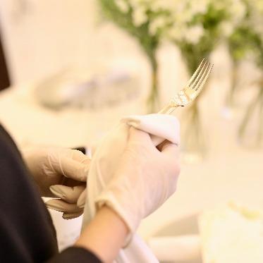 ONE&ONLY ル・グラン・ミラージュ ●THE ORIENTAL TERRACEグループ お客様が使用するカトラリの消毒