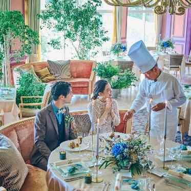 浜名湖オーベルジュ キャトルセゾン レストランだからこそ叶うシェフ自らおもてなし