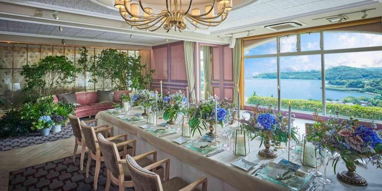 浜名湖オーベルジュ キャトルセゾン 披露宴会場