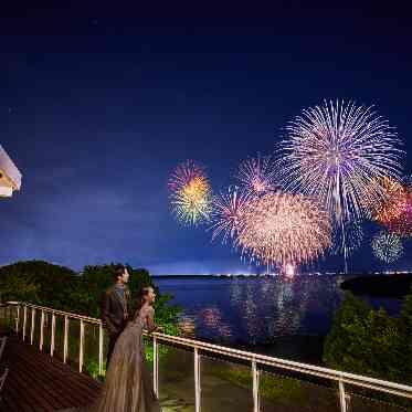 浜名湖オーベルジュ キャトルセゾン 1日1組限定だからプライベート空間でテラスを貸切に