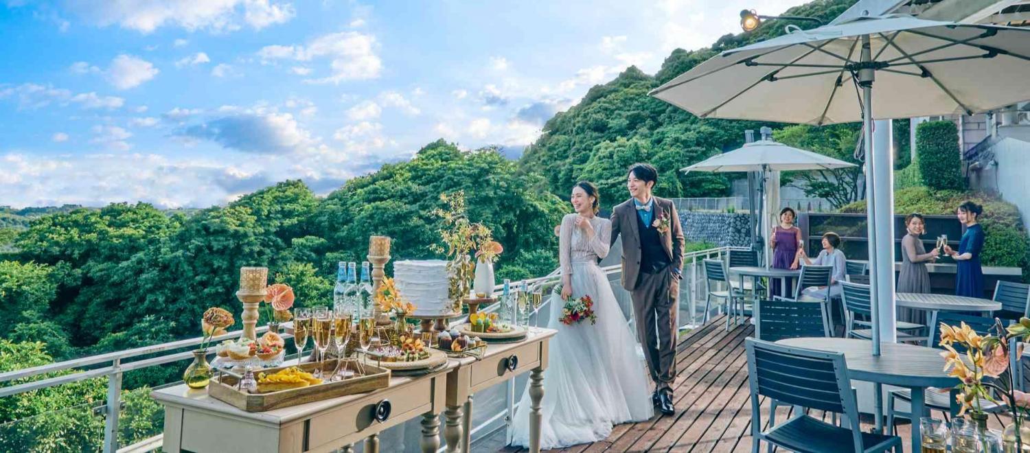 浜名湖オーベルジュ キャトルセゾン ガーデン