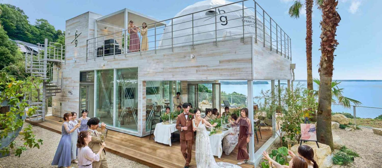 浜名湖オーベルジュ キャトルセゾン ガーデン