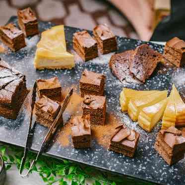 浜名湖オーベルジュ キャトルセゾン コンセプトに合わせたデザートもご用意可能