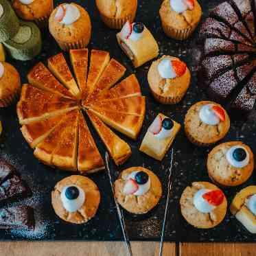 浜名湖オーベルジュ　キャトルセゾン 写真映えするカップケーキたち