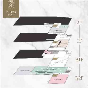 L2126 貸切でご利用いただける『L2126』のフロアマップ