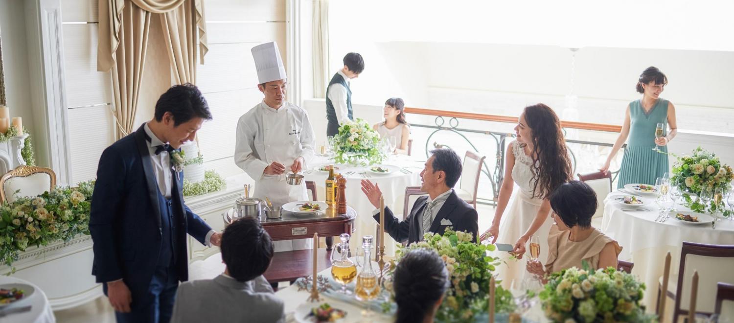 ロザンジュイア広尾迎賓館 料理
