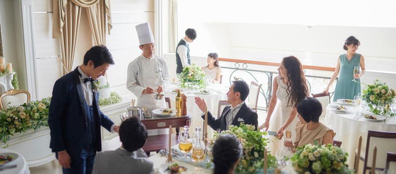 ロザンジュイア広尾迎賓館 料理の写真1