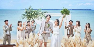 ザビーチテラスホテルアオイシガキ 挙式会場の写真3