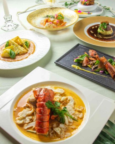 ザビーチテラスホテルアオイシガキ 料理の写真1