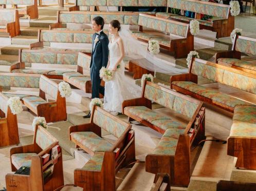 キャルバリー・バイ・ザ・シー教会 挙式会場