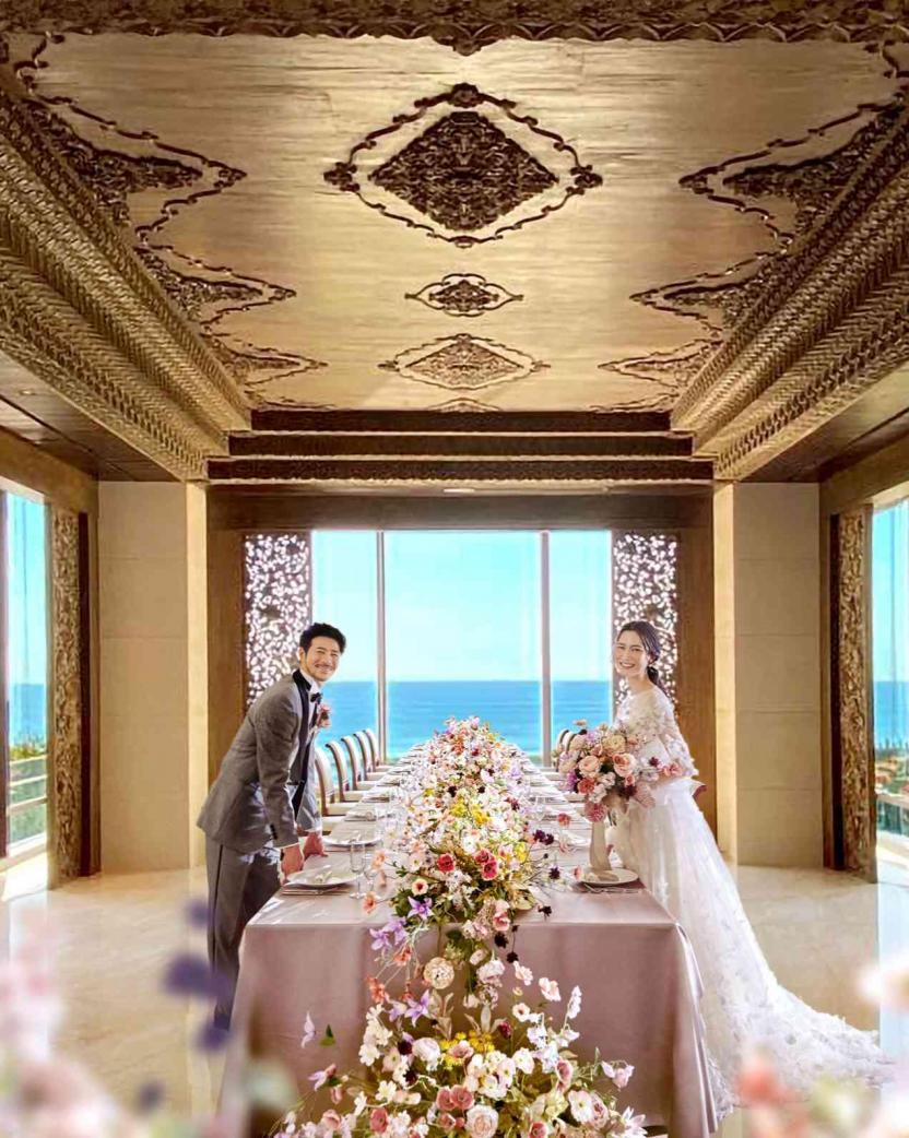 The Ocean Front Apurva Chapel （ジ オーシャンフロント アプルヴァ チャペル） 披露宴会場