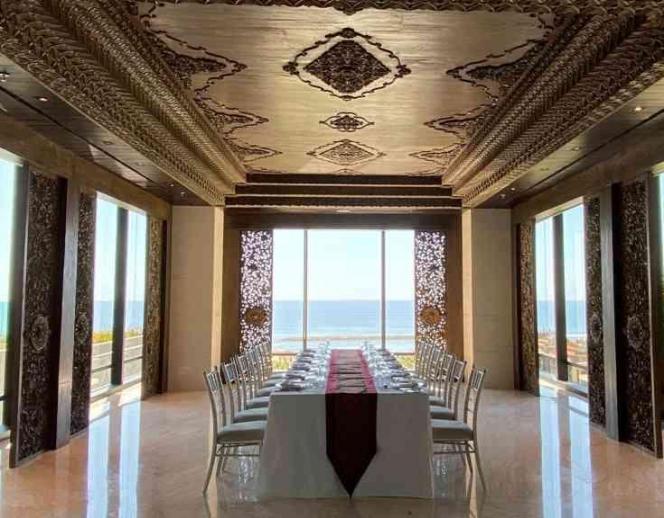 The Ocean Front Apurva Chapel （ジ オーシャンフロント アプルヴァ チャペル） 披露宴会場