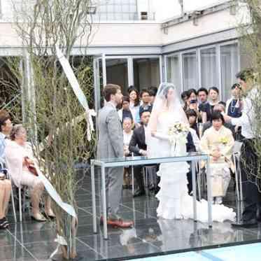 JASMAC YAKUMO(ジャスマック八雲) 海外からのカトリック信仰の友人の立ち合いの人前式。とても暖かな雰囲気の挙式。