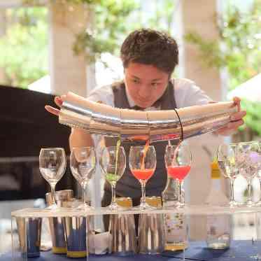 JASMAC YAKUMO（ジャスマック八雲） カクテルパフォーマンス大盛り上がり