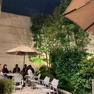 JASMAC YAKUMO(ジャスマック八雲) 夜のテラスも幻想的な空間